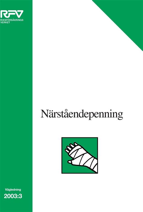 närståendepenning belopp|Vägledning (2003:3) Närståendepenning